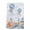 Sea Blue, variant on Jellyfish Coastal Kitchen Towels Set of 2, Summer Beach Blue Ombre Coral Starfish Absorbent Dish Towels for Kitchen, Microfiber Hand Towel, Quick Drying Tea Towel for Cleaning Decorative Dishcloths