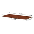 thumbnail image 3 of Convenience Concepts Designs2Go XL Single Tier Swivel Riser for TVs up to 37 Inches, Cherry, 3 of 6