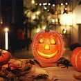 thumbnail image 4 of Pumpkin Decorative Ornaments, Halloween And Easter Festive Tabletop Decor, Small Pumpkin Figurines For Cabinet, Shelf, Home Indoor Decoration, 4 of 4