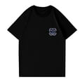 thumbnail image 4 of Pop cazadora para niña Hunters Boys Girls Fashion Round-Neck Group Panels T Shirt （Black）, 4 of 4
