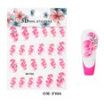 thumbnail image 1 of Calcomanías de uñas con diseño floral 3D, adhesivas y duraderas, modelo OM-F006 06#, ideal para manicura profesional o uso en casa., 1 of 6