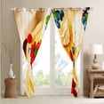 thumbnail image 4 of Fruit Cake Curtains & Drapes,Blueberry Strawberry Cute Curtains 30%-50% Blackout Adults Bedroom,Funny Food Curtains,Birthday Gifts Raspberry Cake Window Curtain, 4 of 6