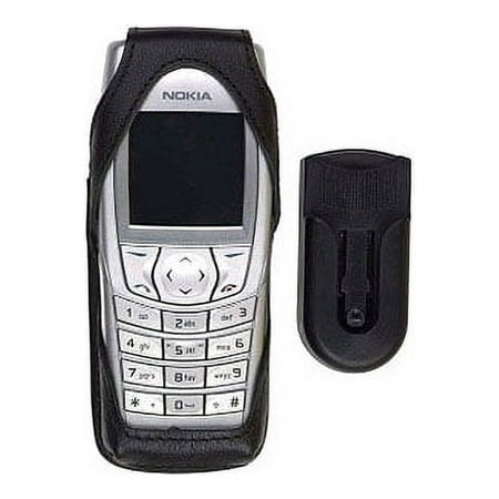 Original Nokia Leather Case for Nokia 6610 - Black