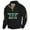 6-Black, variant on Telankuip Mens St Patricks Day Sweatshirts Quarter Button Stand Collar Long Sleeve Pullover Tops Oversized Retro Shamrock Flag Print Winter Comfy Going out Holiday Sweatshirt 6-White XL