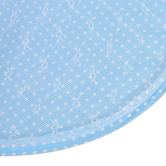 Net Cot Net Tent Baby Infant Toddler Foldable Bed Cot Portable Travel Netting Canopy Net Tent Blue