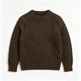 thumbnail image 3 of GigrtiJin Knit Sweaters for Boys Girls Fall Winter Long Sleeve Sweaters Kids Round Neck Pullover Sweaters 0-13 Years, 3 of 5