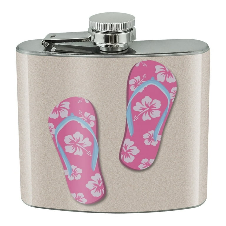 Flask flip shop flops