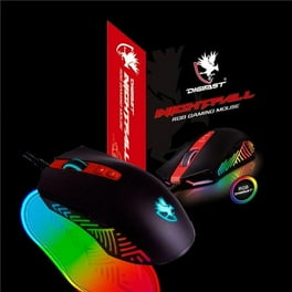 Rocksoul RSMS-00215 8D Optical Gaming Mouse, Black - Walmart.com