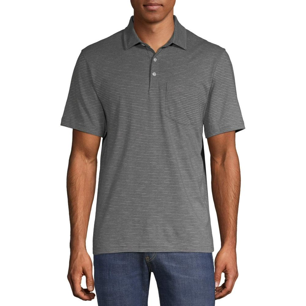 Men's and Big Men's Fashion Jersey Polo, Up to Size