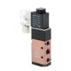 thumbnail image 1 of Válvula electromagnética eléctrica neumática de 5 vías de la posición de la aleación 2 respuesta rápida de 4V210-08 AC220V Sharpla Válvula solenoide, 1 of 7