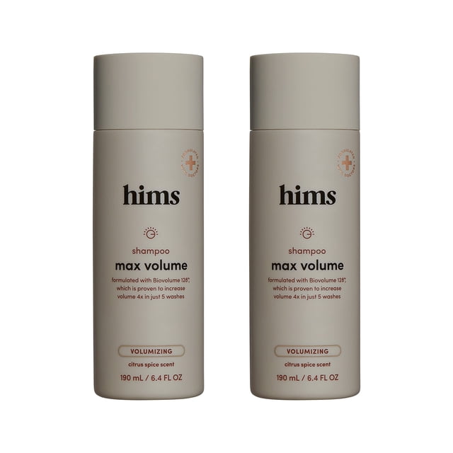 Champú Hims Max Voluminizing, 190 ml, paquete de 2 unidades, para hombre