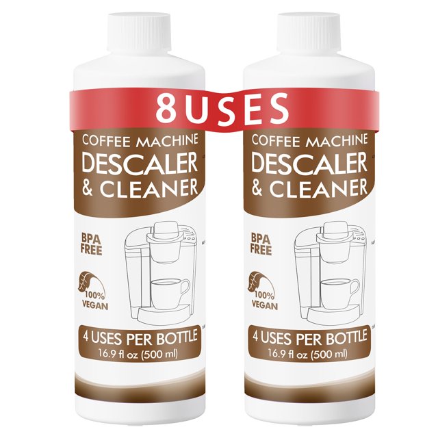 Solución desincrustante de 1 litro compatible con Keurig, Nespresso, etc.