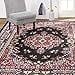thumbnail image 2 of Home Dynamix Premium Sakarya Traditional Medallion Border Area Rug, Black, 9'2"x12'5" Rectangle, 2 of 4