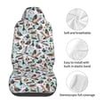 thumbnail image 5 of Yiaed Mallard Ducks Wild Birds1 Print Car Seat Covers,Universal Auto Seats Protector Fits for Car,SUV Sedan,Truck,Automotive Seat Covers & Accessories(Two packs), 5 of 7