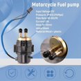 thumbnail image 5 of Motorcycle Fuel Pump for Honda Steed 400 NV600 NV750 C2 Shadow VT750 C2/C3/CD ACE Deluxe VT600 600 VLX600, 5 of 5