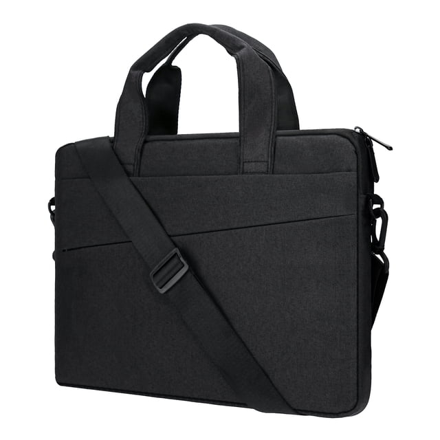 Waterproof Laptop Briefcase with Adjustable Shoulder Strap & Top Handle - 14 Inch Compatible for Microsoft/Acer/HP Laptops, 3-Layer Shockproof Design, External 39x28x3cm, Internal 37.5x26.5x2.5cm,