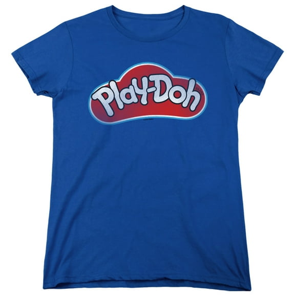 Play Doh Lid S/S Women's T-Shirt Royal Blue