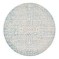 thumbnail image 3 of Unique Loom New Classical Collection Area Rug - Olympia (6' 1" Round Light Blue/Ivory), 3 of 6