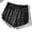 Black, variant on Activewear Shorts for Women: Comfortable Summer Workout and Yoga Wear