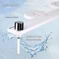 thumbnail image 5 of NAVISANI Super Slim & Strong Bidet W/Chrome Knob E-Z Install Attachment, Very Durable Up to 500 LBS, 5 of 14