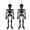 🔥 Black_New, variant on KITTEHIGM 2 Pcs Halloween Skeleton Decorations Glitter Paper Hanging Ornaments DIY Poseable 26 Inch for Party Home Decor Articulated Joints