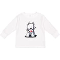 thumbnail image 3 of Inktastic Canada Day Westie Boys or Girls Long Sleeve Toddler T-Shirt, 3 of 5