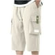thumbnail image 1 of pstuiky Pantalones cortos de gimnasio, Pantalones cortos de verano para hombre, informales y cómodos, con bolsillo y cintura elástica y cordón ajustable. Pantalones cortos de golf, 1 of 8