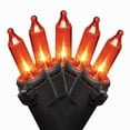 thumbnail image 1 of Orange Mini Lights - 100 Count, 1 of 4
