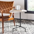 thumbnail image 2 of SAFAVIEH Berlin Tripod Guitar Pick Style Side Table, Light Grey Oak, 2 of 12