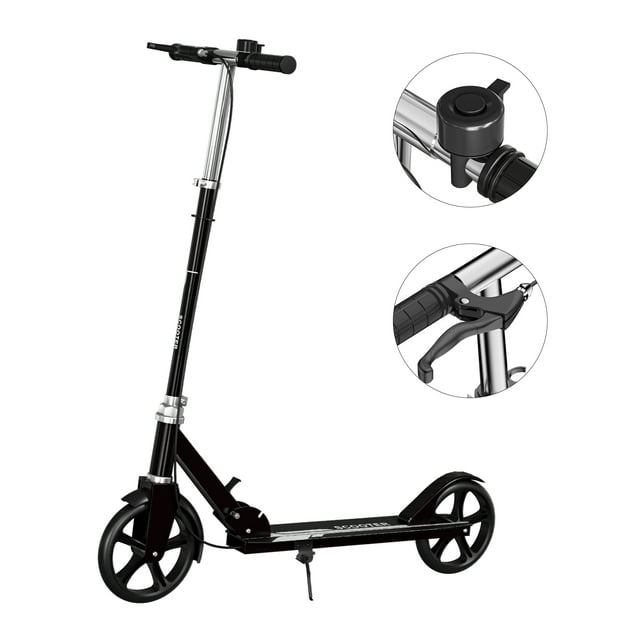 Scooter Patin Diablo Plegable Ajustable Urbano para Peques y Adultos con Freno
