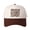 Brown, variant on IRISH GOODBYE EXPERT Letter Embroidered Color Block Trucker Hat Unisex Adjustable Cotton Breathable Fashion Cap for Travel Daily Wear