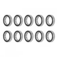 thumbnail image 1 of Bearing, Ball Bearing, Practical Single Row Durable For Low Noise Small Hobby Shaft/Rod Projects 6802-2RS 5mmx24mmx5mm, 1 of 8