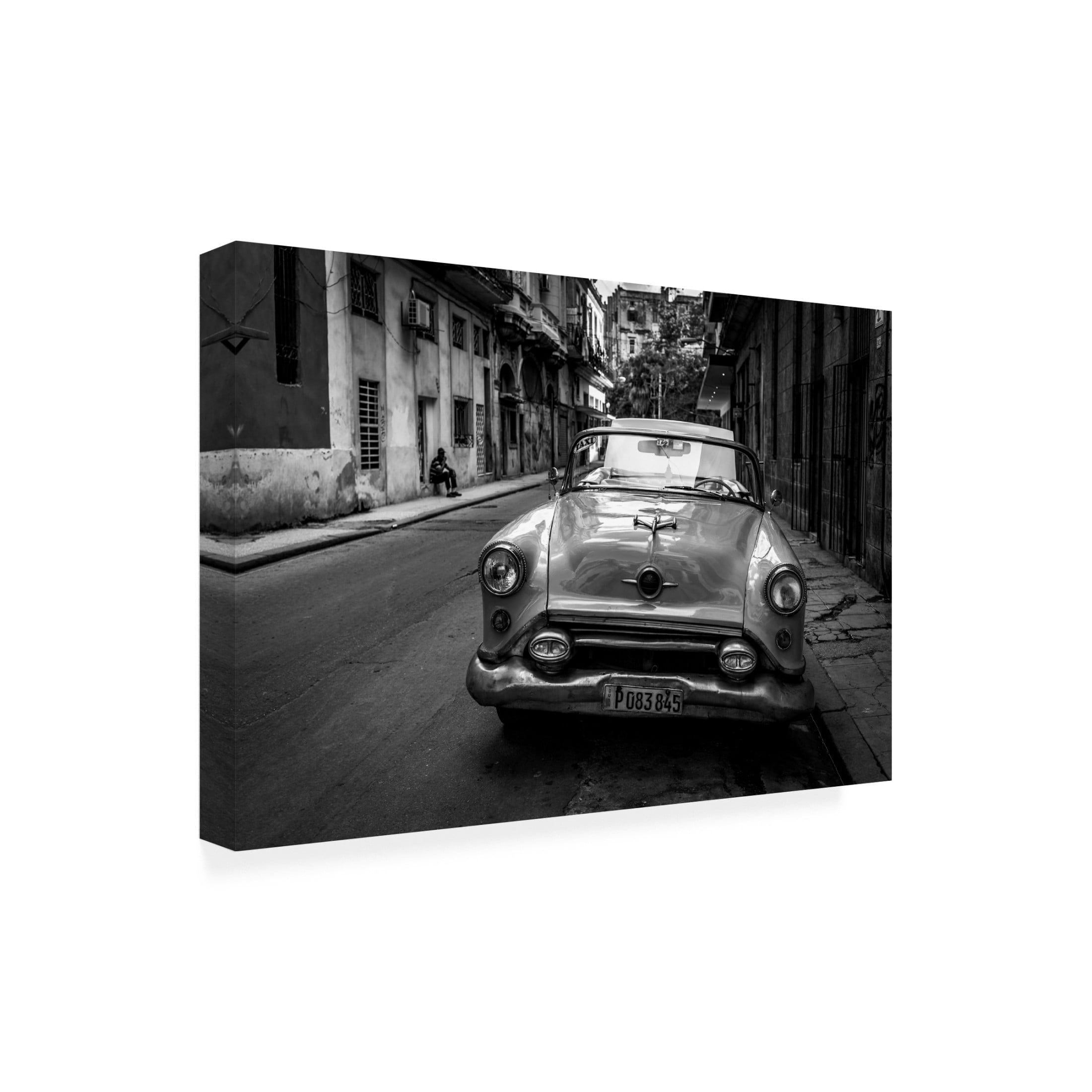 Trademark Fine Art Koji Morishige Habana street Canvas Wall Art