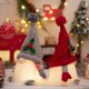 thumbnail image 2 of Home Decor Christmas Plush Toy Gnome with Led Light Adorable Glowing Faceless Dwarf Doll for Party Decoration, 2 of 4