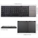 thumbnail image 1 of Mini Teclado Bluetooth Inalámbrico Triple Plegable Teclado Universal Portátil Ratón Teclado Táctil para IOS Android Negro, 1 of 10