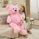 thumbnail image 3 of Toys Studio Oso de peluche grande de 51 pulgadas, lindos animales de peluche gigantes, juguete de peluche suave para novia, niños, para cumpleaños, Navidad, día de San Valentín, 3 of 4