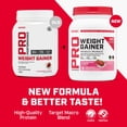 thumbnail image 3 of GNC Pro Performance Strawberry Weight Gainer, 5 Servings, 32.54 oz (Pack of 1), 3 of 5