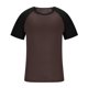 thumbnail image 5 of Tops para hombre, blusas y camisas de manga corta con cuello redondo para hombre, jersey de dos colores con bloques para hombre, camiseta deportiva informal de fitness, pijama, blusa de poliéster de m, 5 of 9