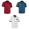 thumbnail image 1 of Chaqueta Ejecutivo 3 Piezas Botones Pecho Cruzado Catering Trabajo profesion XL, 1 of 9