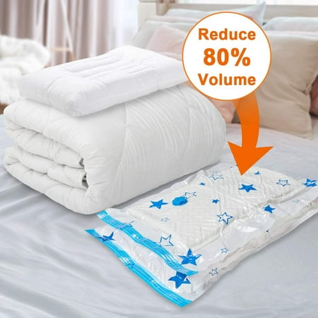 Vacuum Storage Bags With Electric Air, Vacuum Storage Bags For Duvets And Pillows