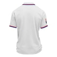 thumbnail image 5 of Hogleaql Men's Trendy 250th Anniversary Usa Polo Shirt Short Sleeve Collar 4th Of July Button Tops Independence Day Patriotic Casual Tunic Shirts Tops White M, 5 of 7