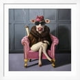 thumbnail image 2 of Art.com Udder In Law Art Print by Lucia Heffernan, White Frame Wall Art, 38" x 38", 2 of 4