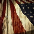 thumbnail image 2 of CafePress - Wood Grain USA American Flag Body Suit - Baby Light Bodysuit, Size Newborn - 24 Months, 2 of 4