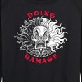 thumbnail image 3 of Disney Villains - Doing Damage Cruella - Women's Lightweight French Terry Long Sleeve Shirt, 3 of 5