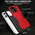 thumbnail image 2 of Allytech Magnetic Designed for iPhone 13 Pro Max Case, Compatible with Magsafe Slim Thin PC & TPU Hybrid Protective Case for Apple iPhone 13 Pro Max 6.7", Red, 2 of 10