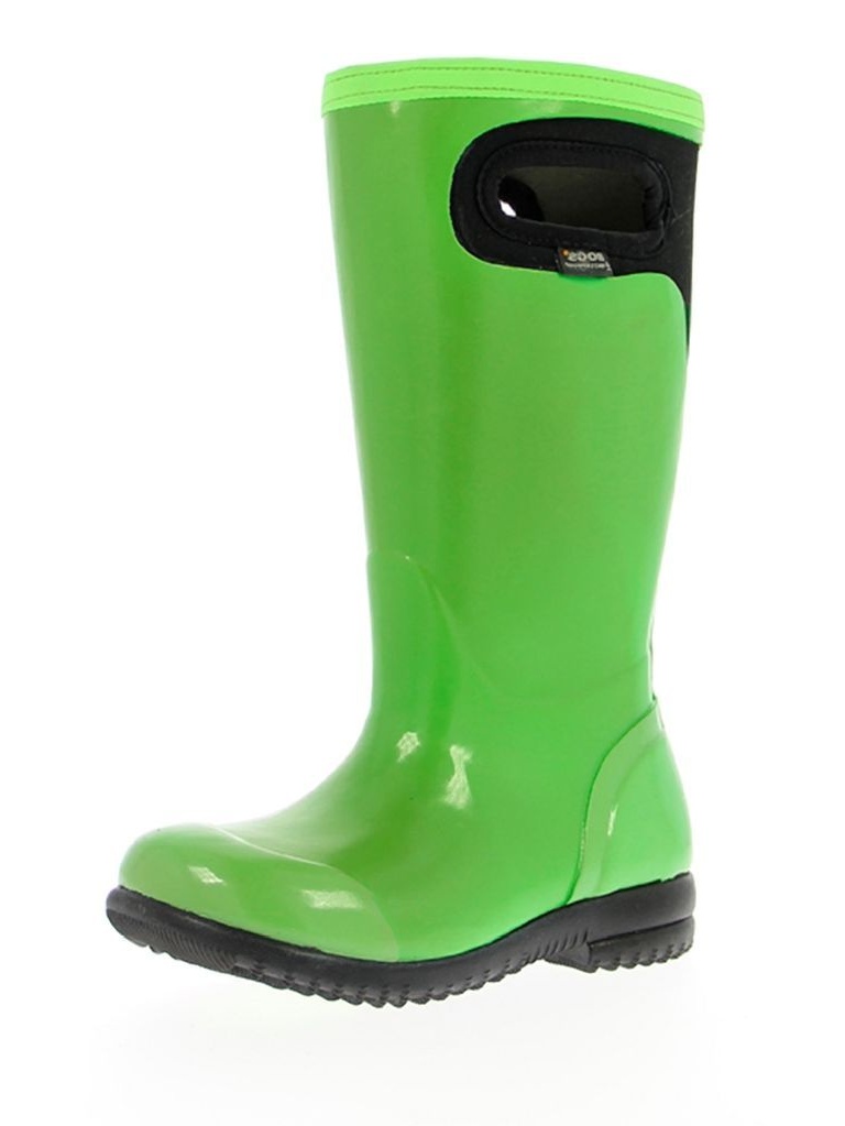 Bogs Boots Girls Boys Kids Solid Waterproof Rubber 71556