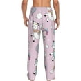thumbnail image 3 of Kll Mens Pajama Pants For Men,Mens Lounge Pants,Funny Gifts For Men,Men'S Pajama Bottoms-Llama Unicorn And Rainbow, 3 of 9