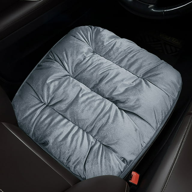 XYAIYT Warm Car Seat Cover Front Rear Pad Cushion Auto Protector for Winter Soft Plush Material Suit for SUV Truck Relaxedable Relaxedable Sofa Feel Easy Install Long Lasting Anti-Stain