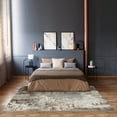 thumbnail image 3 of Luxe Weavers Euston Collection Abstract Area Rug 7680 Brown 9x12, 3 of 9