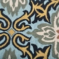 thumbnail image 2 of Rugsotic Carpets Hand Tufted Wool Eco-Friendly Area Rugs - 8'x10', Rectangle, Blue, Modern Contemporary Design, High Pile Handmade Anti Skid Rugs for Living Room, Bed Room (K00722), 2 of 6